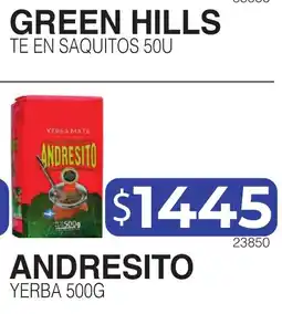 Masivos Andresito yerba oferta