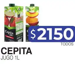 Masivos Cepita jugo 1l oferta