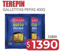Masivos Terepin galletitas pepas oferta