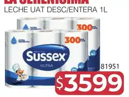 Masivos Sussex leche uat desc/entera oferta