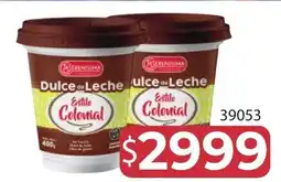 Masivos La serenisima dulce de leche estilo colonial oferta