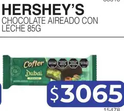 Masivos Hershey's chocolate aireado con leche oferta