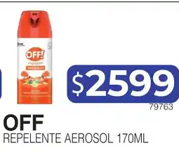 Masivos Off repelente aerosol oferta