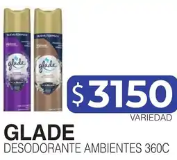 Masivos Glade desodorante ambientes 360c oferta