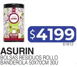Masivos Asurin bolsas residuos rollo oferta