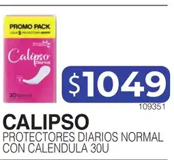 Masivos Calipso protectores diarios normal con calendula oferta