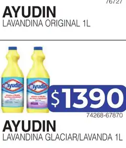 Masivos Ayudin lavandina original 1l oferta