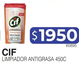 Masivos Cif limpiador antigrasa 450c oferta