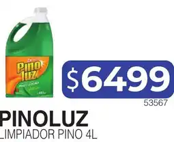Masivos Pinoluz limpiador pino 4l oferta