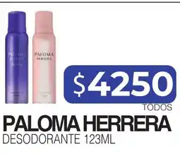 Masivos Paloma herrera desodorante oferta