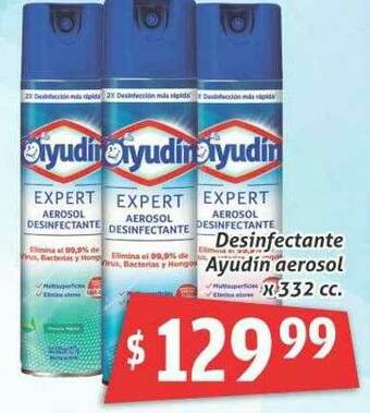 Gomez Pardo Desinfectante Ayudín Aerosol oferta