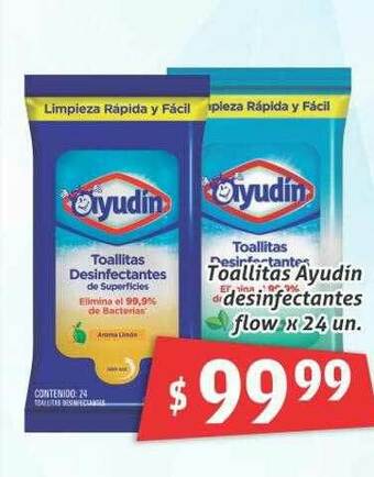 Gomez Pardo Toallitas Ayudin Desinfectantes Flow oferta