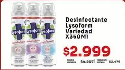 Makro Lysoform - desinfectante x360m1 oferta