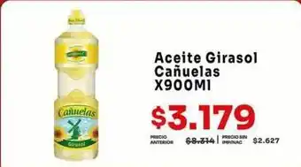 Cañuelas - aceite girasol