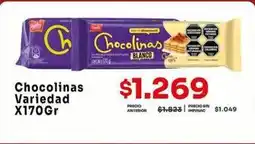 Makro Chocolinas - chocolinas blanco oferta
