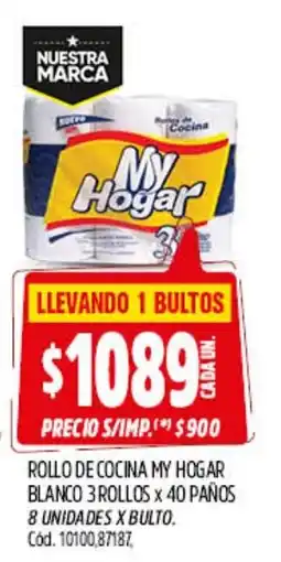Supermercados Yaguar My hogar rollo de cocina oferta