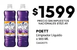 Diarco Poett limpiador liquido oferta