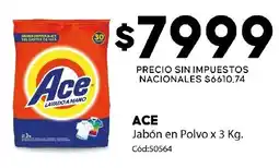 Diarco Ace jabón en polvo oferta