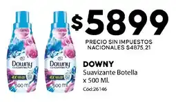 Diarco Downy suavizante botella oferta