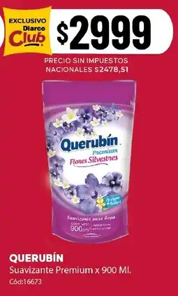 Diarco Querubín suavizante premium oferta