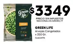 Diarco Green life arvejas congelados oferta