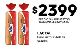 Diarco Lactal pan lactal oferta