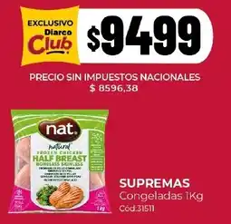 Diarco Supremas congeladas oferta