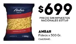 Diarco Ambar fideos oferta