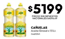 Diarco Cañuelas aceite girasol oferta