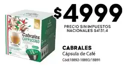 Diarco Cabralés cápsula de café oferta