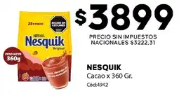 Diarco Nesquik cacao oferta