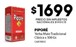 Diarco Pipore yerbamate tradicional clásica oferta