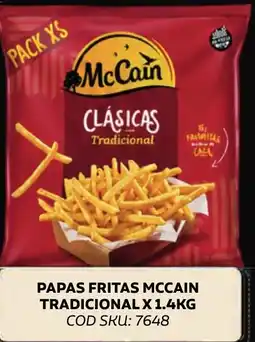 Supermercados Yaguar McCain papas fritas clásicas tradicional oferta