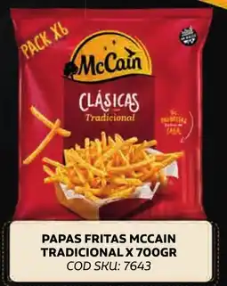 Supermercados Yaguar McCain papas fritas clasicas tradicional oferta