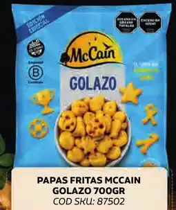 Supermercados Yaguar McCain papas fritas golazo oferta