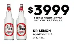 Diarco Dr. lemon aperitivo oferta