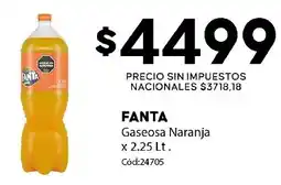 Diarco Fanta gaseosa naranja oferta