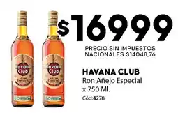 Diarco Havana club ron añejo especial oferta
