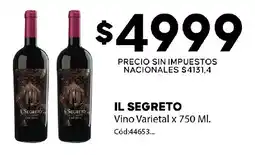Diarco Il segreto vino varietal oferta