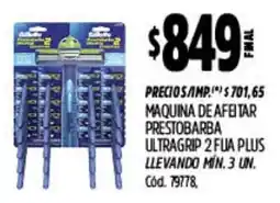 Supermercados Yaguar Gelber maquina de afeitar prestobarba ultragrip 2 fua plus oferta