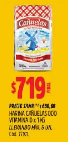 Supermercados Yaguar Cañuelas harina cañuelas 000 oferta