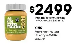 Diarco King pasta de mani crunchy oferta