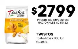Diarco Twistos tostadas oferta