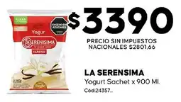 Diarco La serenisima yogur oferta