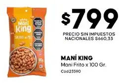 Diarco Maní king maní frito oferta