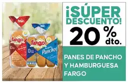 Diarco Fargo panes de pancho y hamburguesa oferta