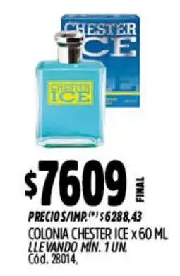 Supermercados Yaguar Chester ice oferta