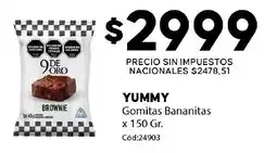 Diarco 9 de oro gomitas bananitas oferta