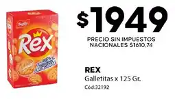 Diarco Rex galletitas oferta