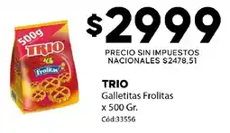 Diarco Trio galletitas frolitas oferta